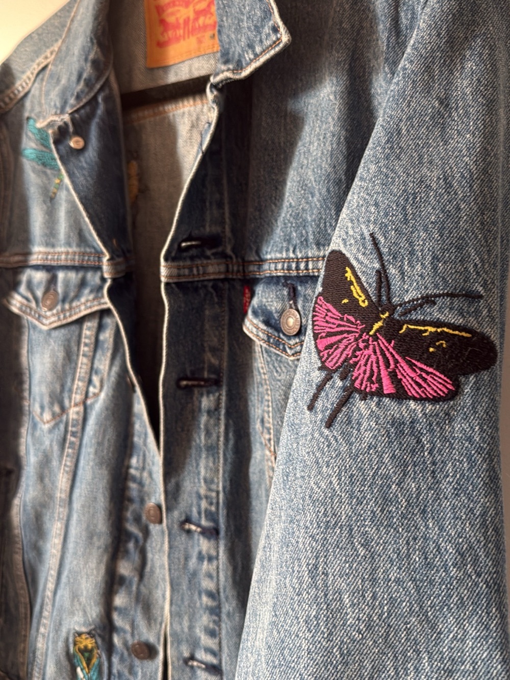 Levi’s Embroidered Denim Jacket Patch
